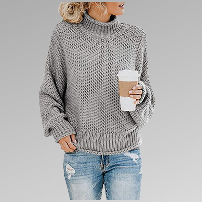 Bárbara | Pullover com Gola Alta