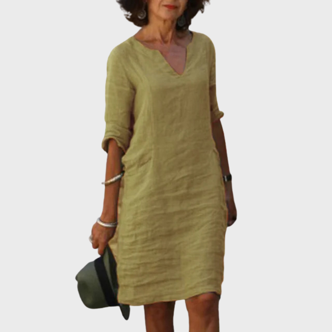 Elsa | Vestido Mini com Decote em V