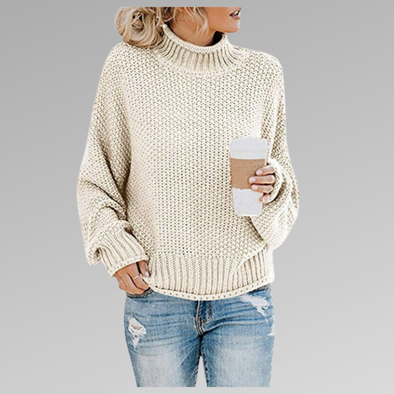 Bárbara | Pullover com Gola Alta
