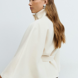 Lusana - Casaco elegante com cinto