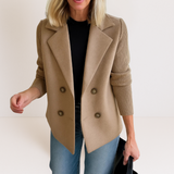Marta™ | Casaco Elegante Com Mangas em Malha