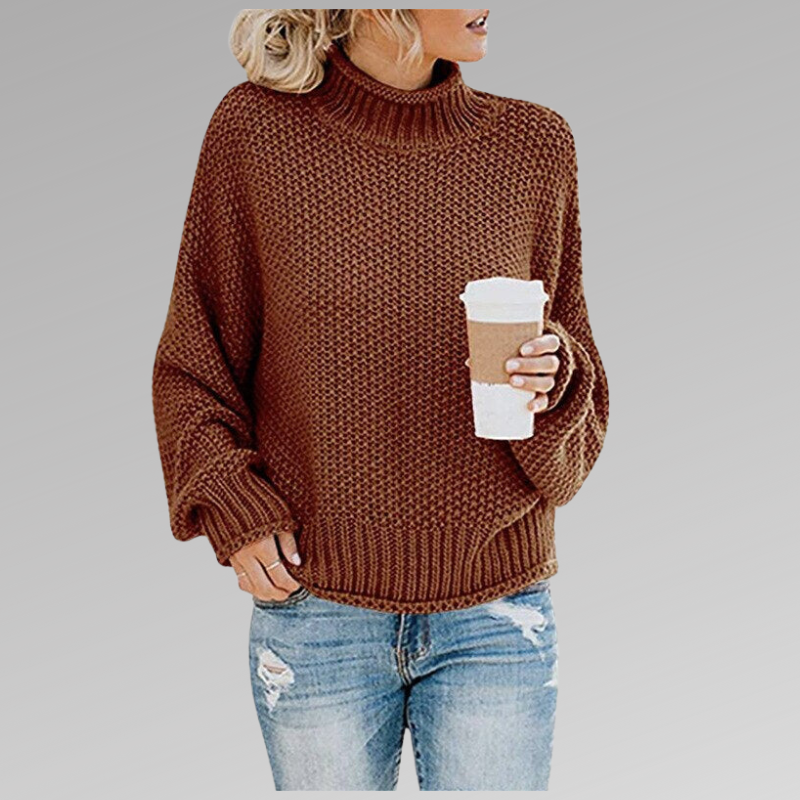 Bárbara | Pullover com Gola Alta