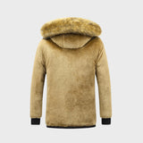 Rafael | Parka De Inverno Quente Com Capuz De Pelo