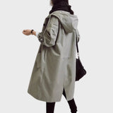 Yolanda | Gabardina Elegante Impermeável