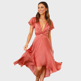 Luana | Vestido Vintage Fluido