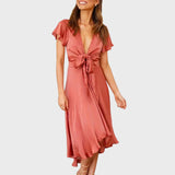 Luana | Vestido Vintage Fluido