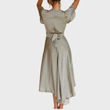 Luana | Vestido Vintage Fluido