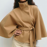 Lusana - Casaco elegante com cinto