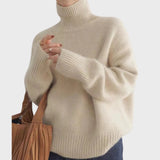 Isabel - Gola Alta em Cashmere