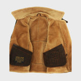 António | Casaco Bomber Em Pele Vintage Forrado