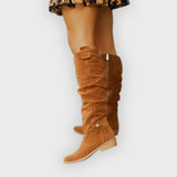 Bianca | Botas de Outono Populares Até ao Joelho