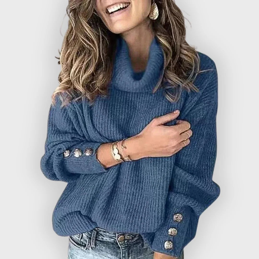Olívia | Camisola Leve de Gola Alta Tila