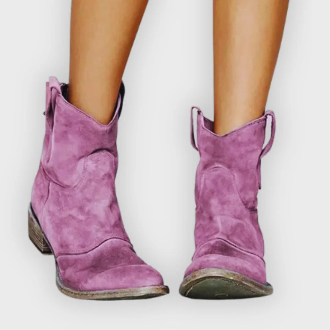 Cristina | Botas Vintage Estilo Cowboy