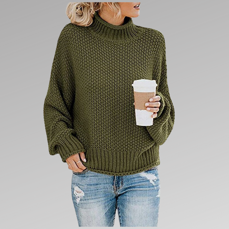 Bárbara | Pullover com Gola Alta