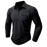 Jeff - Camisa casual com bolsos