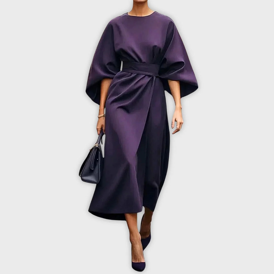 Carla | Vestido Maxi com Cinto