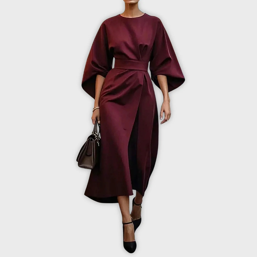 Carla | Vestido Maxi com Cinto