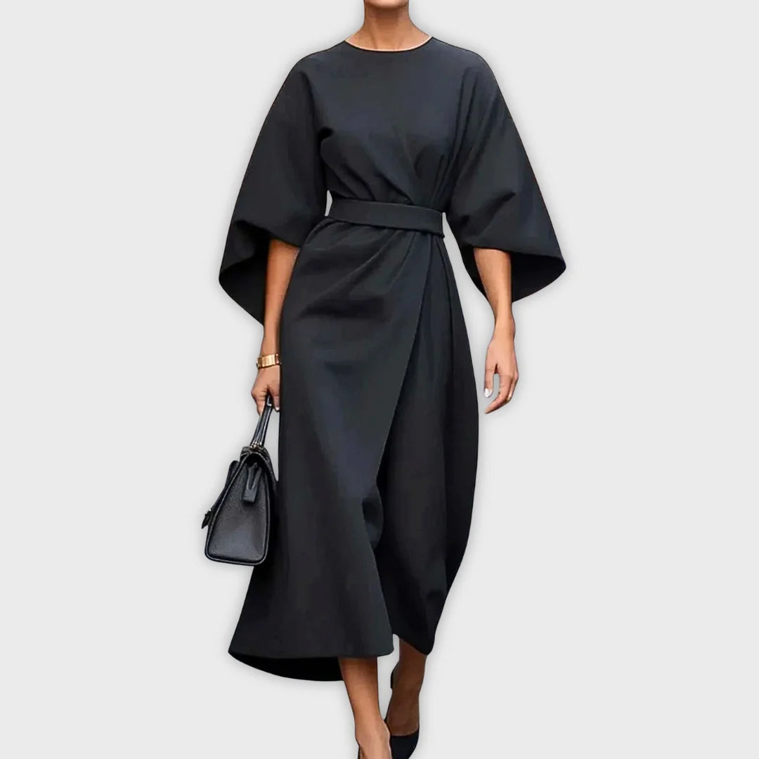Carla | Vestido Maxi com Cinto