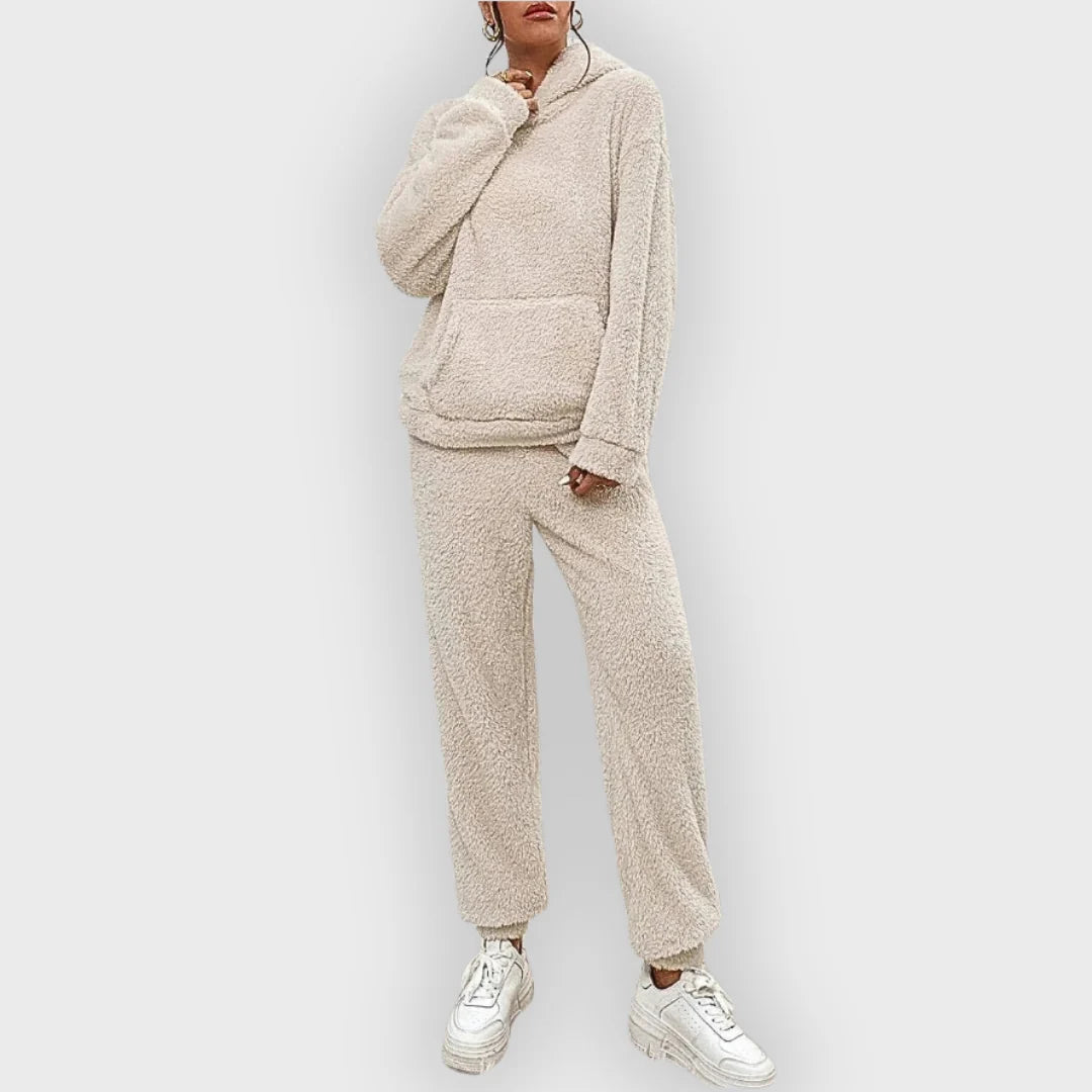 Helena | Conjunto de Pijama em Pelo Macio Ultra-Confortável