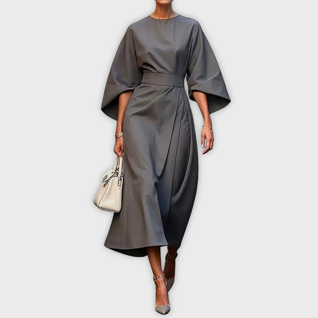 Carla | Vestido Maxi com Cinto