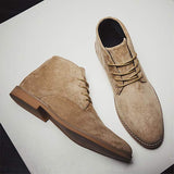 Botas de Tornozelo - Fecho com Cadarço e Suporte Almofadado para o Tornozelo