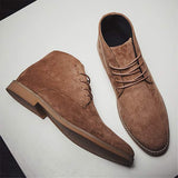 Botas de Tornozelo - Fecho com Cadarço e Suporte Almofadado para o Tornozelo