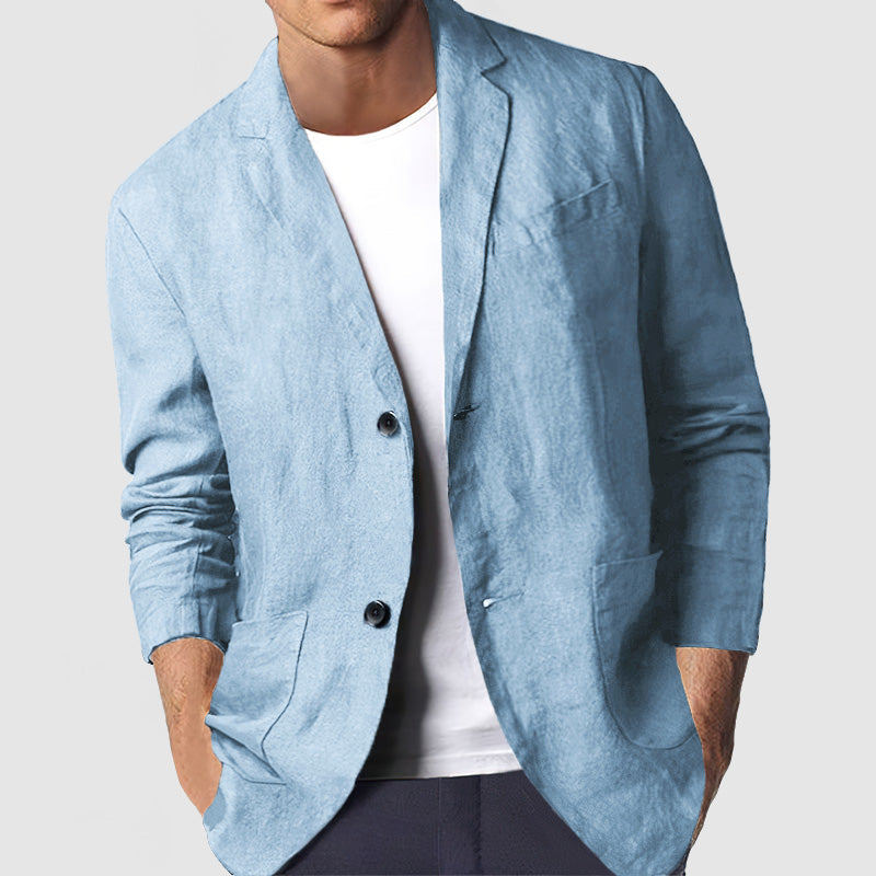 Blazer – Tecido Misturado Respirável e Leveza
