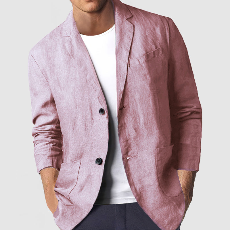 Blazer – Tecido Misturado Respirável e Leveza