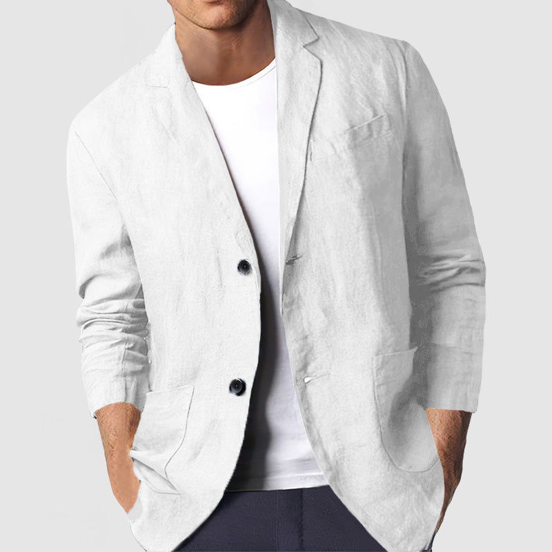 Blazer – Tecido Misturado Respirável e Leveza
