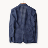 Blazer – Corte Ajustado em Mistura Leve e Respirável