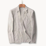 Blazer – Corte Ajustado em Mistura Leve e Respirável