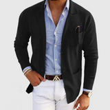 Casaco Blazer – Corte Moderno em Mistura de Poliéster e Forma Elegante