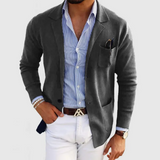 Casaco Blazer – Corte Moderno em Mistura de Poliéster e Forma Elegante