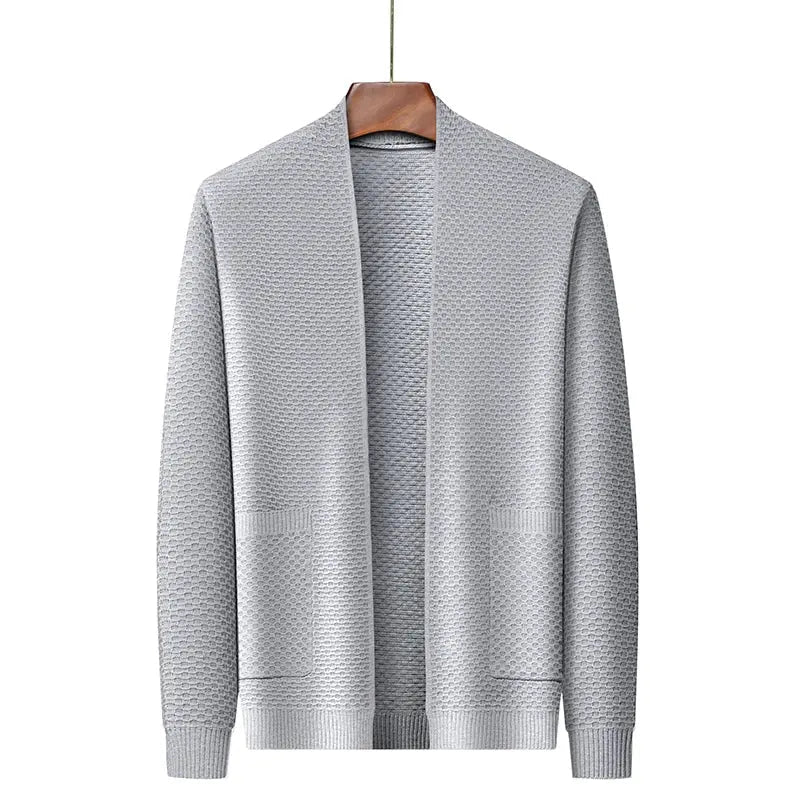 Blazer - Mistura de Jacquard com Caimento Estruturado e Fluxo de Ar Quente