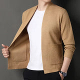 Blazer - Mistura de Jacquard com Caimento Estruturado e Fluxo de Ar Quente