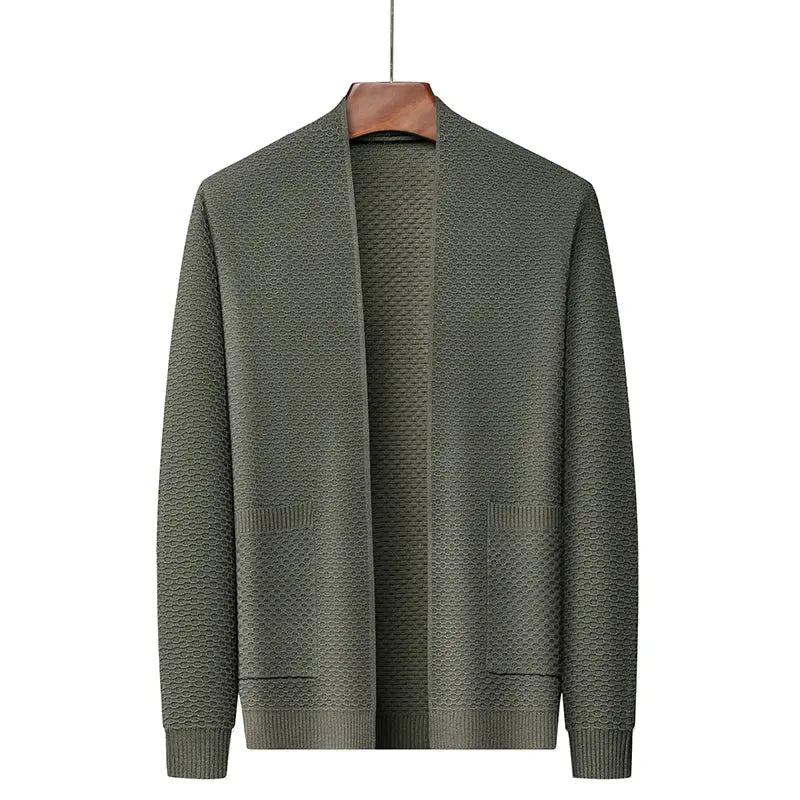 Blazer - Mistura de Jacquard com Caimento Estruturado e Fluxo de Ar Quente