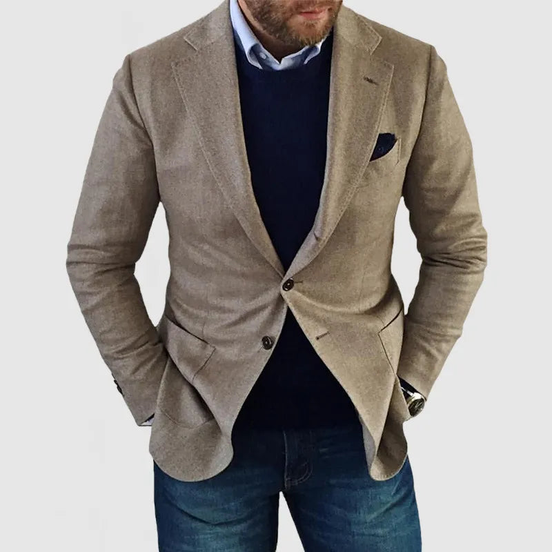 Blazer - Frente Estruturada e Forma Suave para Linhas Limpas