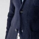 Blazer - Ajustado com Um Bolso e Conforto Quente