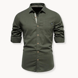 Blusa - Mistura Respirável com Fecho Frontal e Movimento Fácil