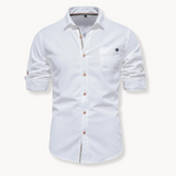 Blusa - Mistura Respirável com Fecho Frontal e Movimento Fácil