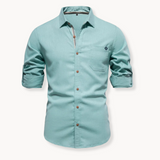 Blusa - Mistura Respirável com Fecho Frontal e Movimento Fácil