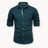 Blusa - Mistura Respirável com Fecho Frontal e Movimento Fácil