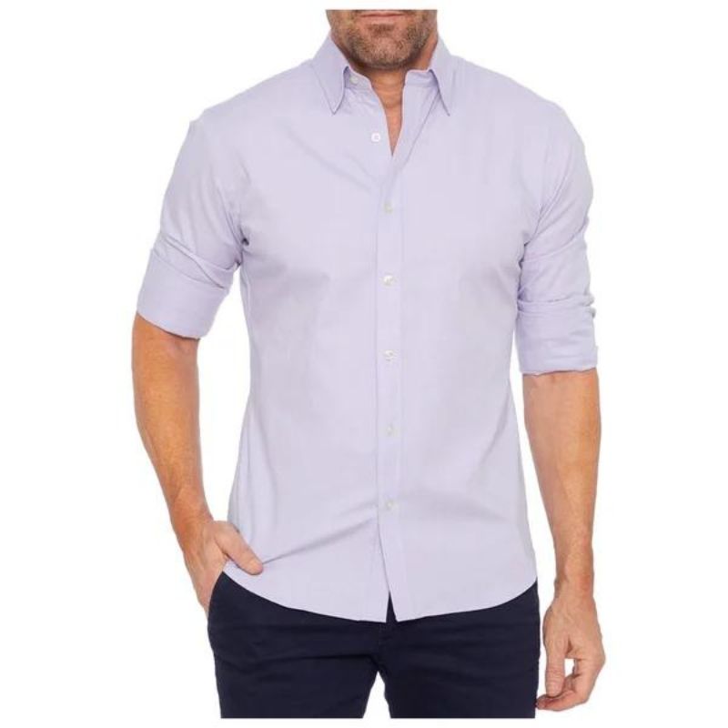 Blusa - Mistura de Poliéster com Fecho Invisível e Controle de Rugas
