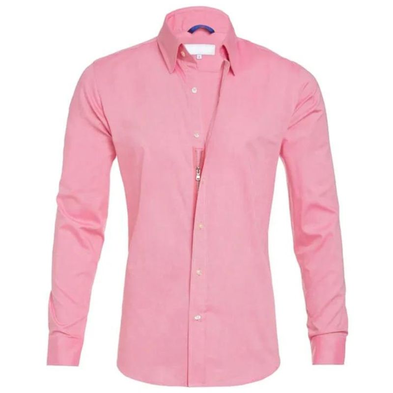 Blusa - Mistura de Poliéster com Fecho Invisível e Controle de Rugas