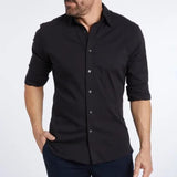 Blusa - Mistura de Poliéster com Fecho Invisível e Controle de Rugas