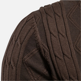 Francisco | Cardigan Argyle Mistura Suave Confortabilidade