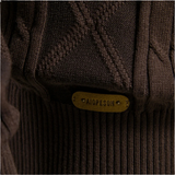 Alexandre | Cardigan Argyle Elástico Suave Premium