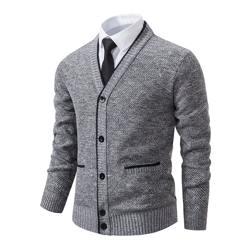 Gonçalo | Cardigan Completo Silhueta Inovadora Relaxada