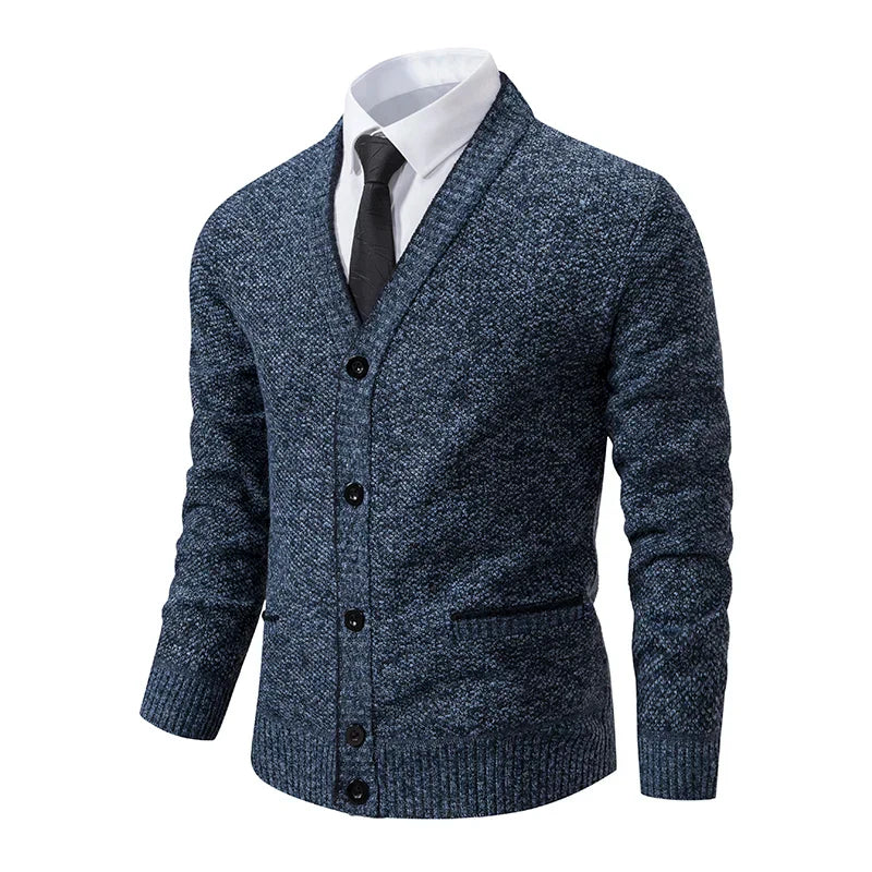 Gonçalo | Cardigan Completo Silhueta Inovadora Relaxada