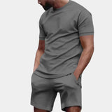Conjunto Casual - T-shirt Oversized e Calças Largas para Uso Confortável